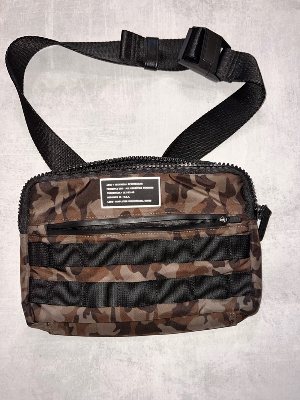 ASRV TACTICAL CAMO BAG *NEVER USED*